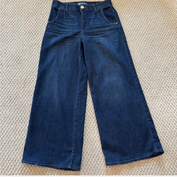 Democracy Blue Flare Wide-Leg Jeans - Picture 5 of 5